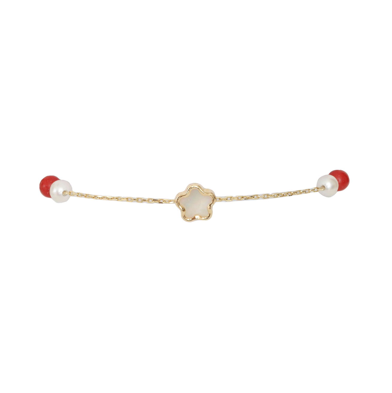 Pearl Flower Baby Bracelet