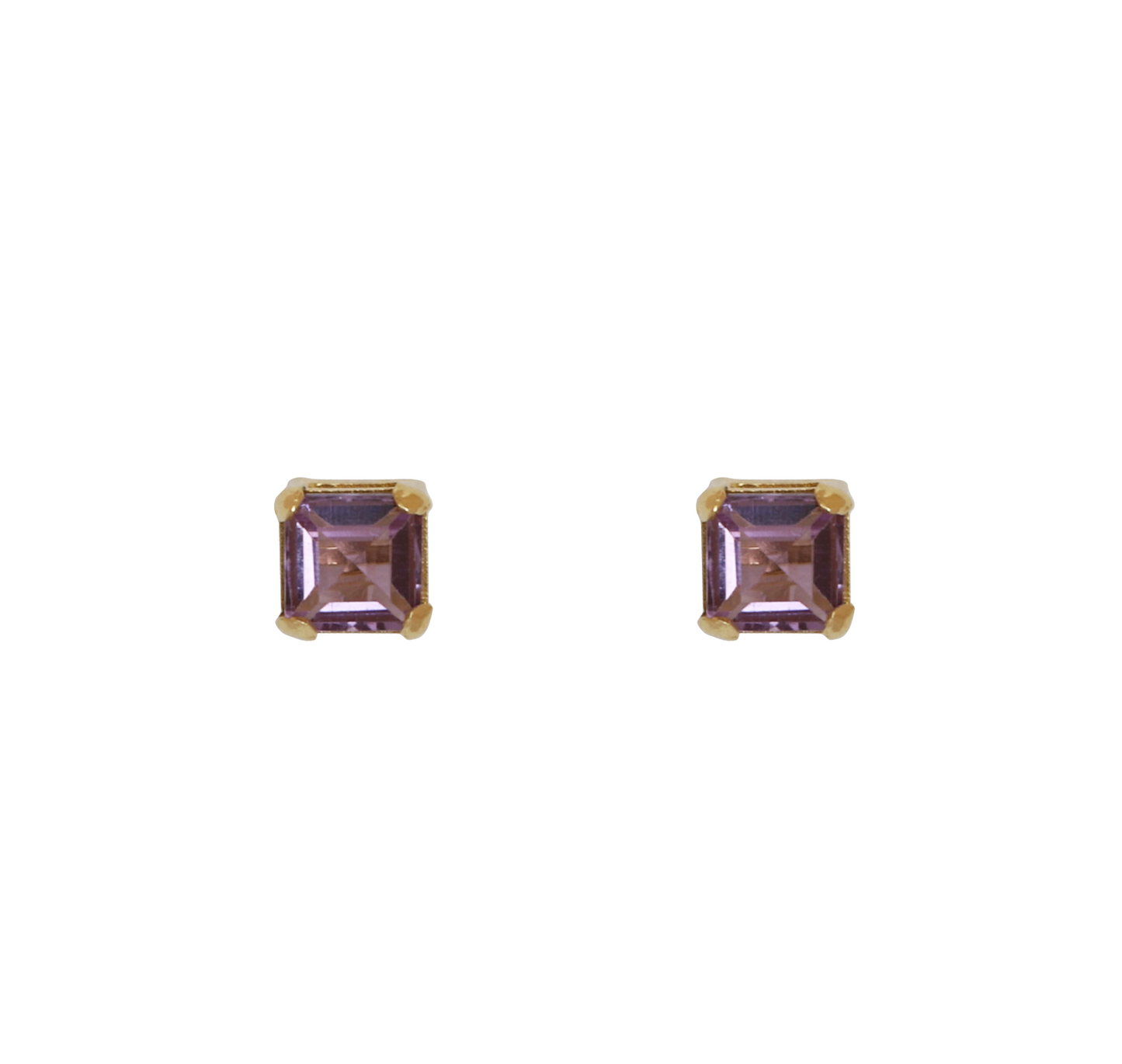 Amethyst Studs