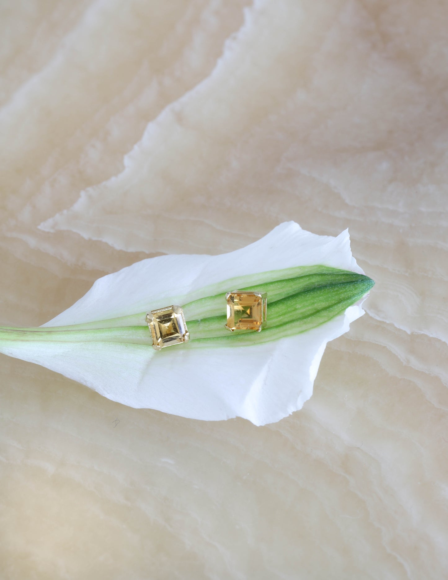 Citrine Studs