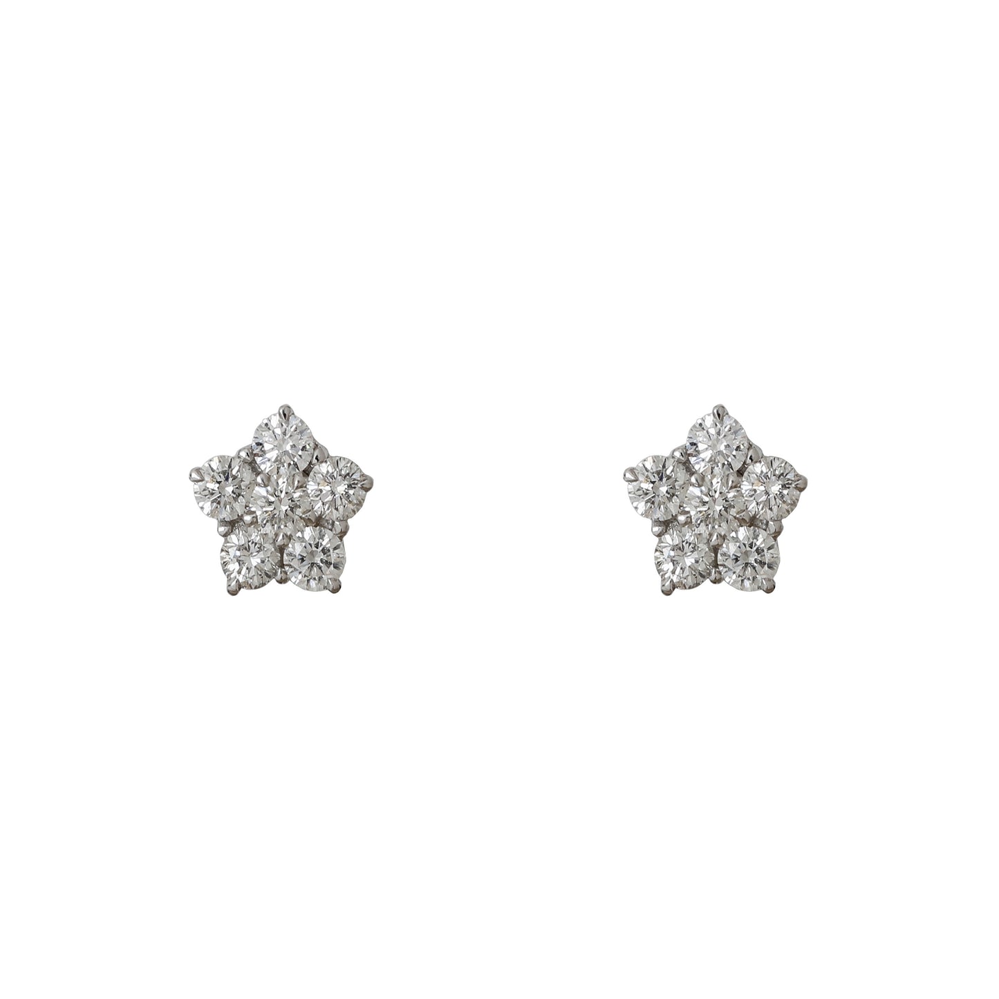 Flower Diamond Studs