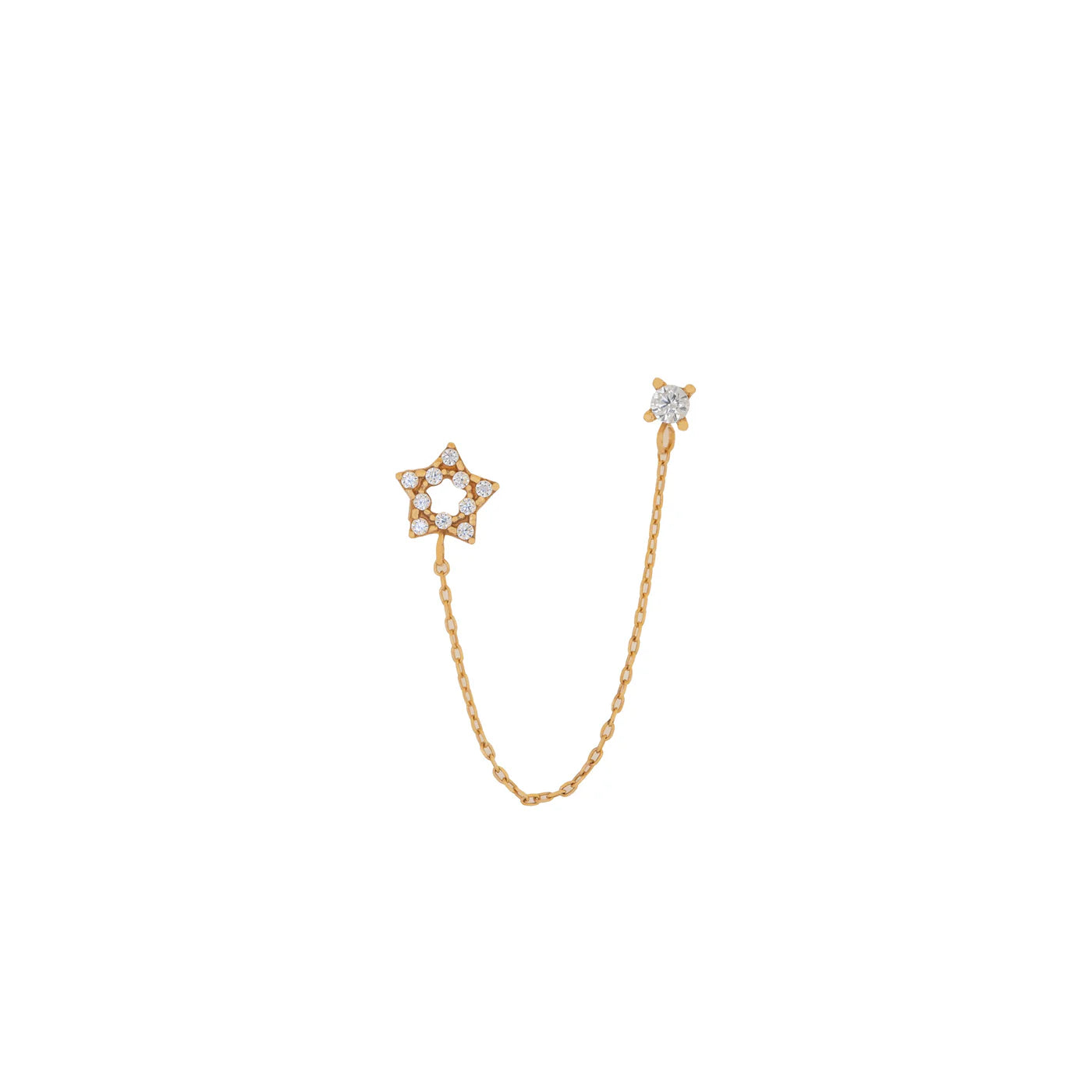 Open Star Hanging Chain