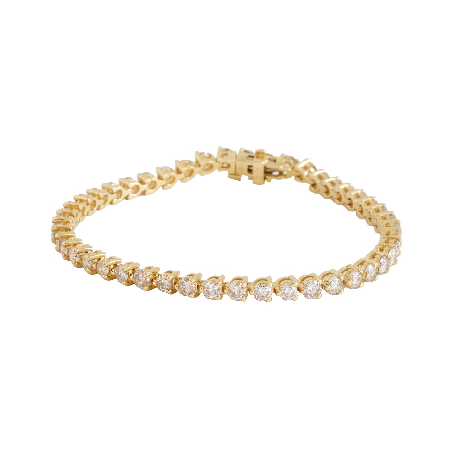 Three Prong Tennis Bracelet