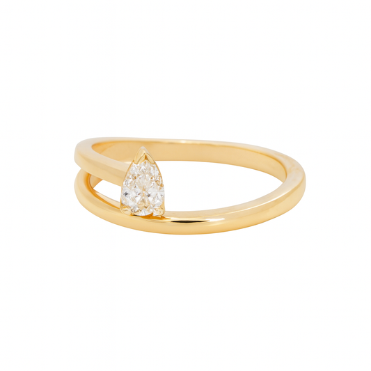 Ellie Pear Ring