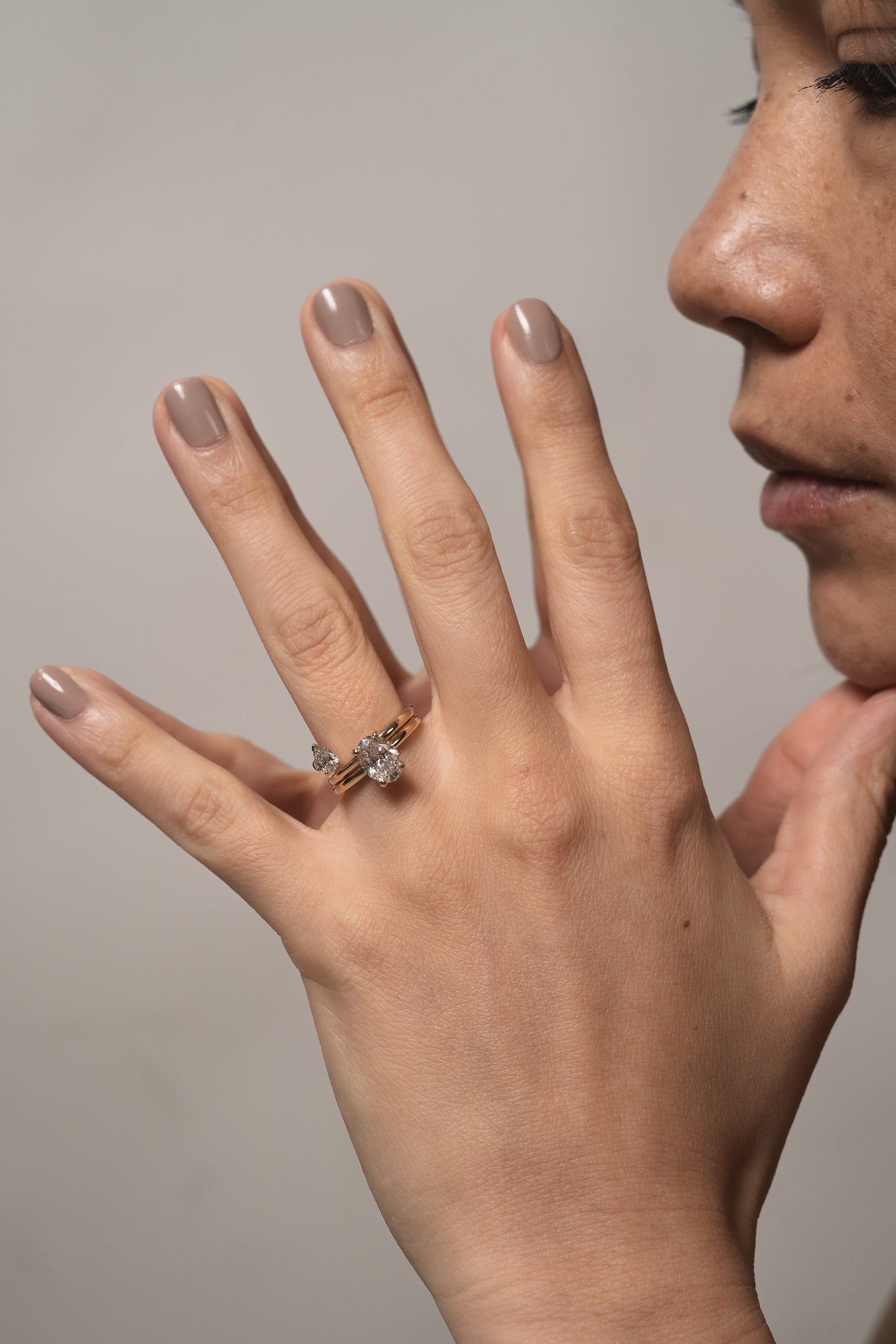 Ellie Pear Ring