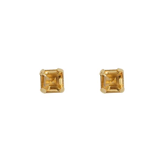 Citrine Studs