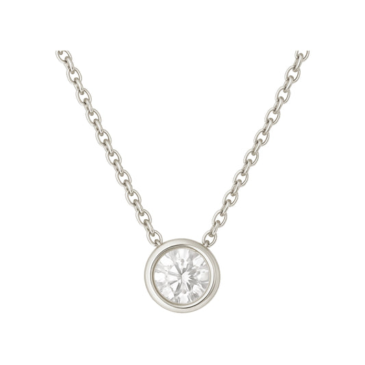 White Gold Diamond Necklace