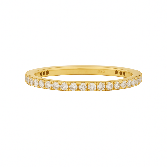 Thin Diamond Half Band