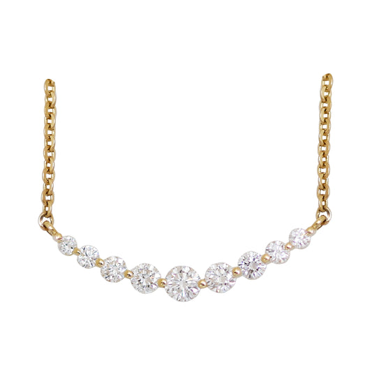 Smile Diamond Necklace