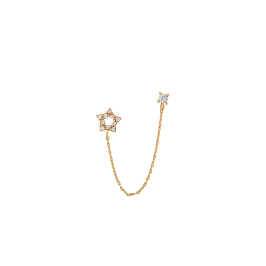 Open Star Hanging Chain