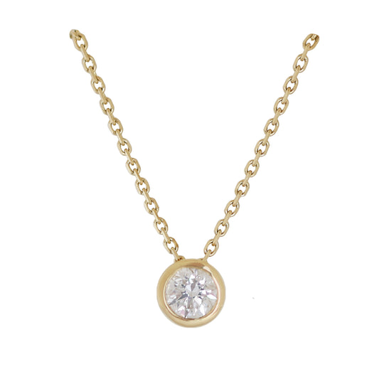 Yellow Gold Diamond Necklace